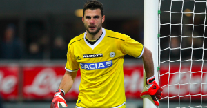 Orestīs Karnezīs (31 anni) portiere dell'Udinese