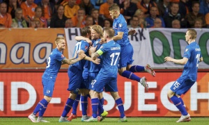 I calciatori della nazionale islandese 