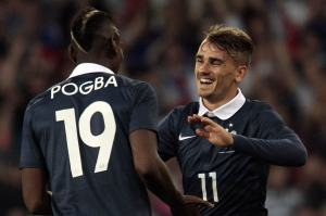 Paul Pogba e Antoine Griezmann, talenti della Nazionale francese
