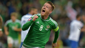Steven Davis, capitano della formazione Irlandese