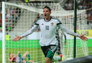Kyle Lafferty, attaccante della Nazionale Nord Irlandese