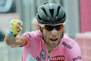 Nibali maglia rosa