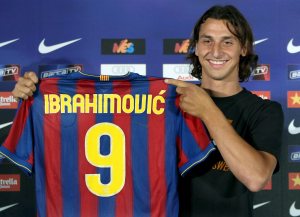 In blaugrana una sola stagione con 29 presenze e 16 goal