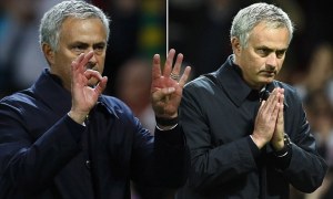 Manchester United's Portuguese manager J