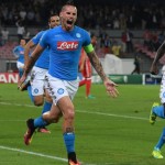Soccer: Champions League; Napoli-Benfica