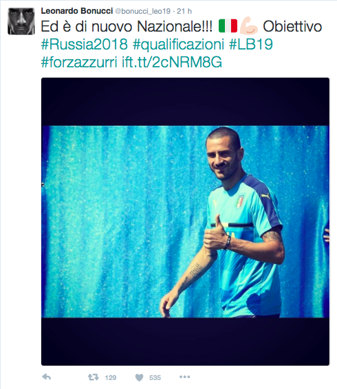 bonucci tweet