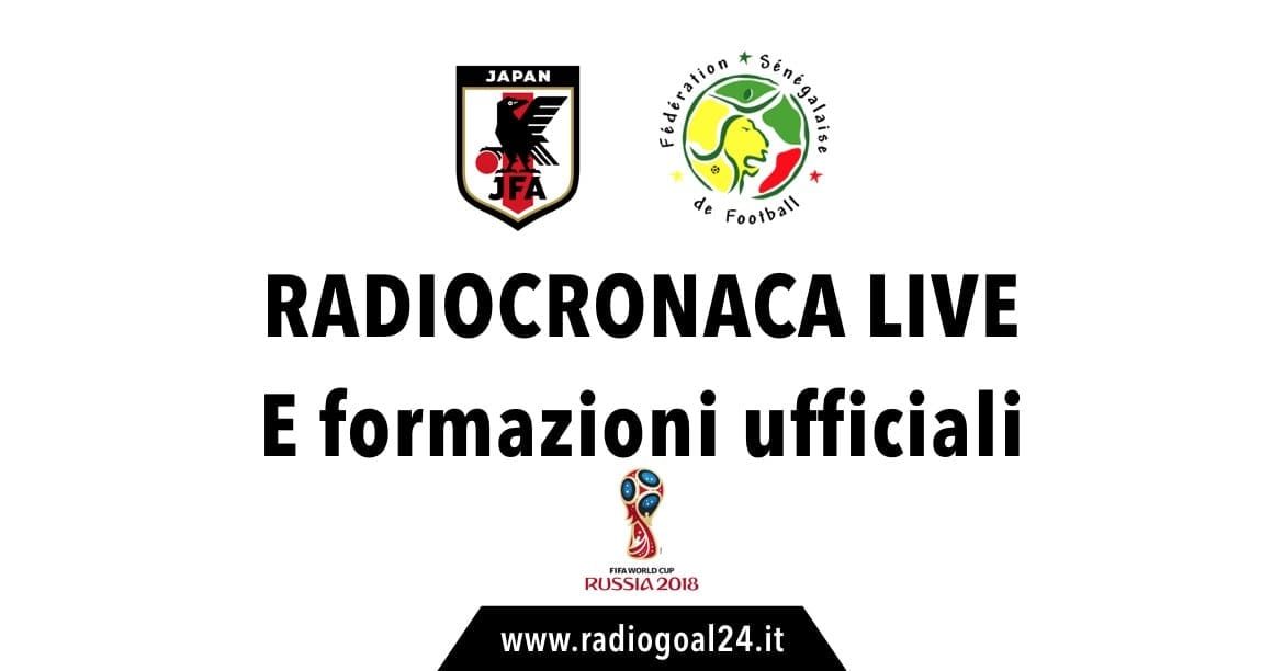 Giappone-Senegal: formazioni ufficiali