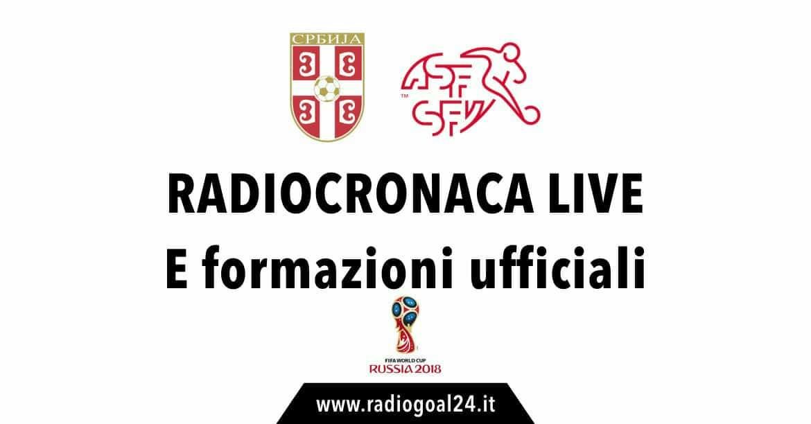 Serbia-Svizzera ufficiali