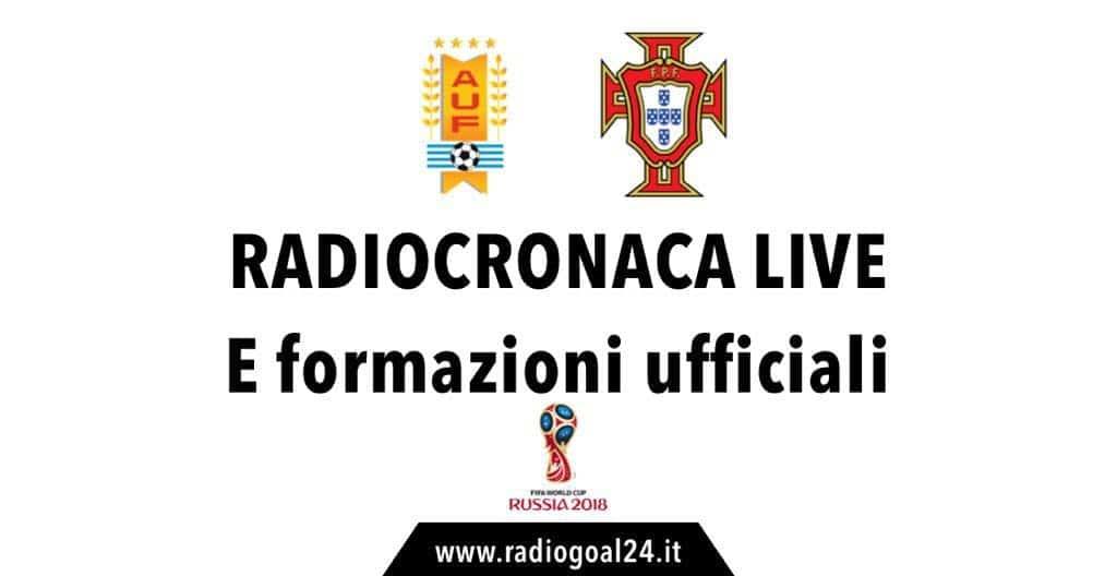 Uruguay-Portogallo formazioni ufficiali