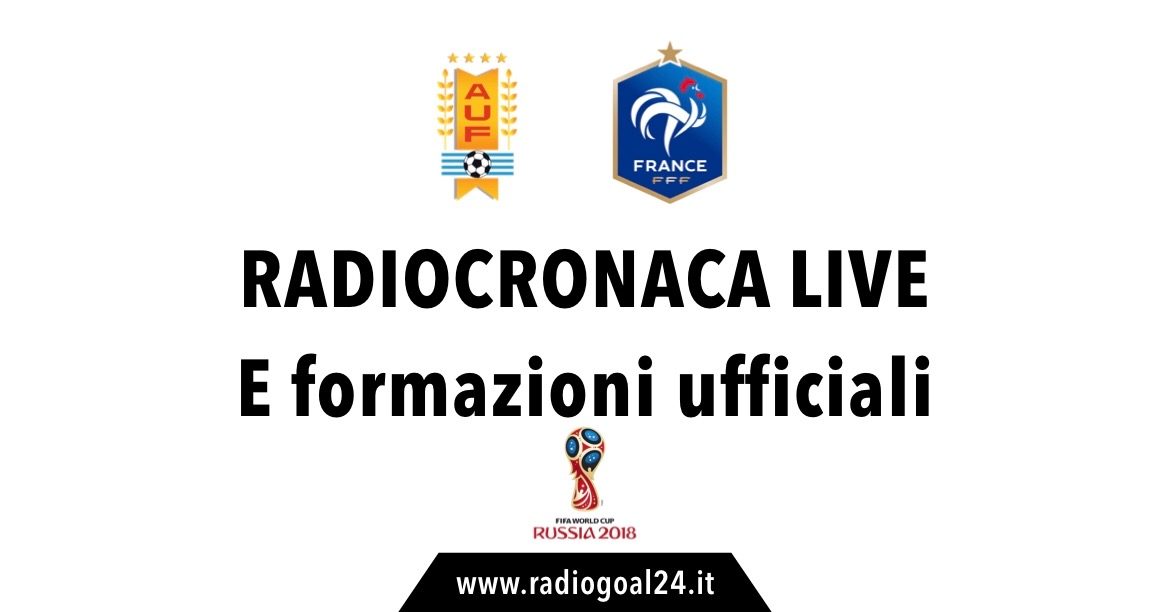 Uruguay-Francia formazioni ufficiali