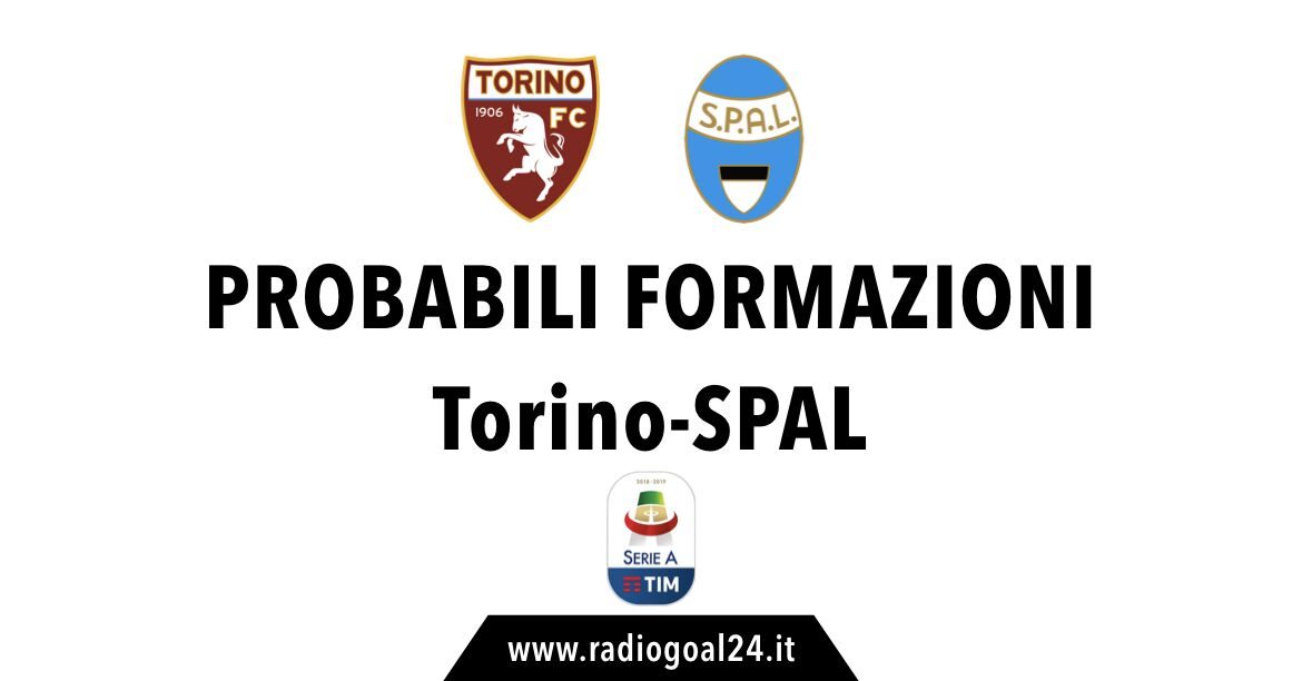 Torino-SPAL probabili formazioni