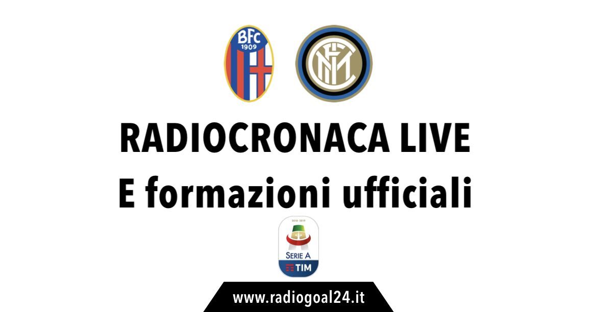 Bologna-Inter formazioni ufficiali