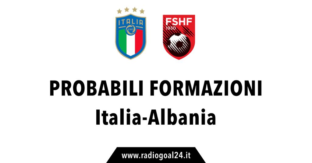 Italia U21-Abania U21 probabili formazioni