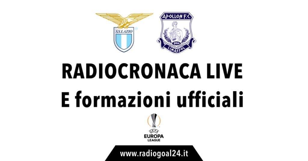 Lazio-Apollon formazioni ufficiali