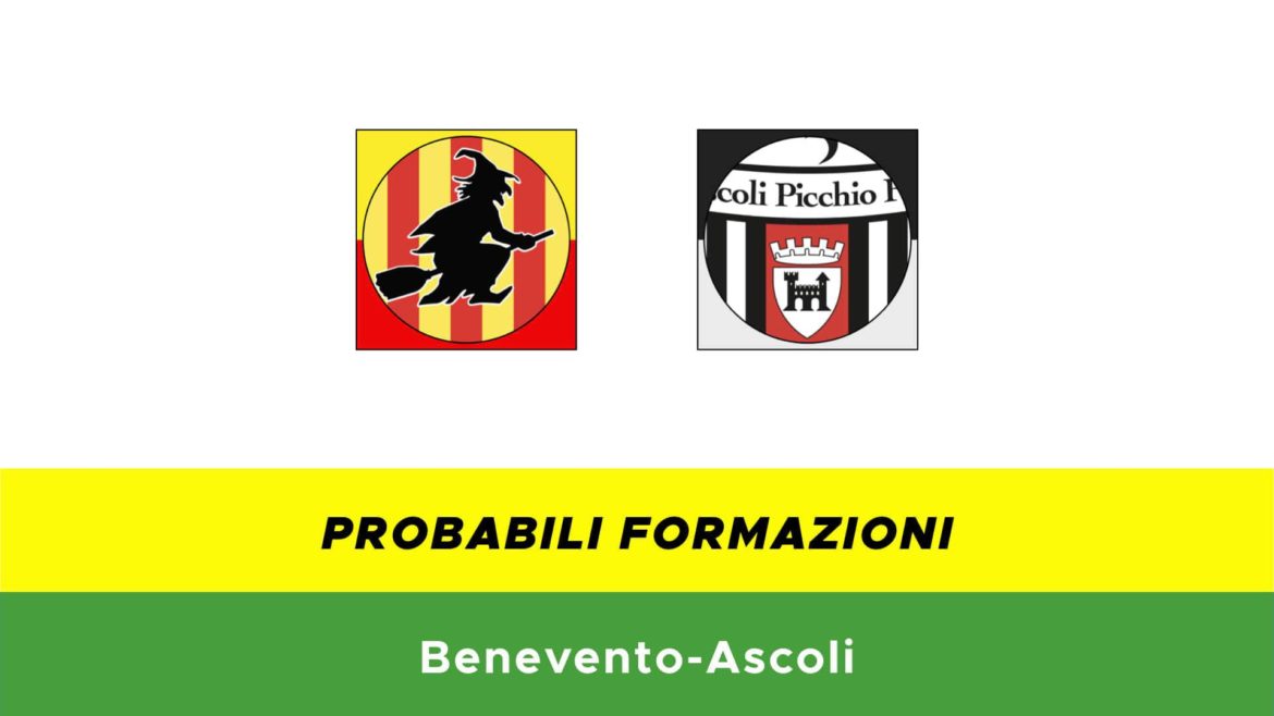 Benevento-Ascoli probabili formazioni