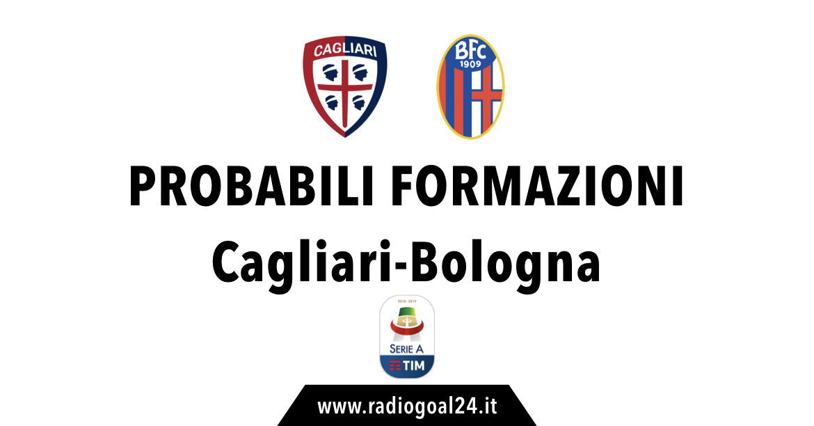 Cagliari-Bologna probabili formazioni