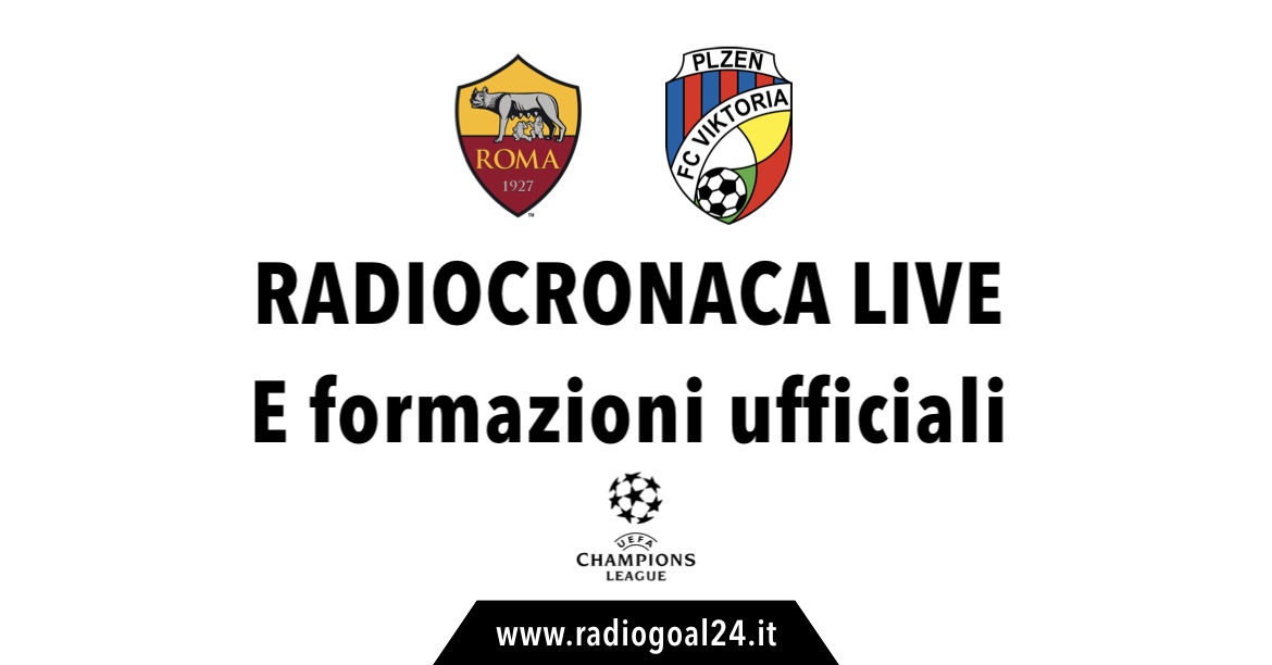Roma-Viktoria Plzen formazioni ufficiali