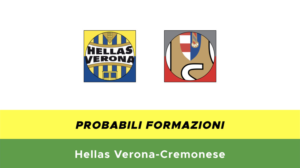 Hellas Verona-Cremonese probabili formazioni