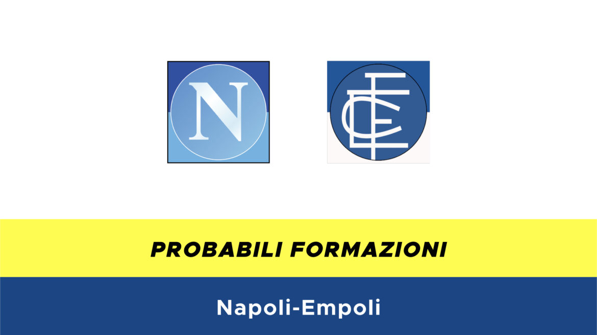 Napoli-Empoli probabili formazioni