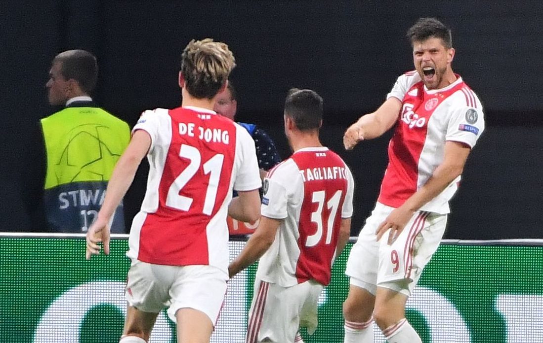 Ajax-Benfica formazioni ufficiali