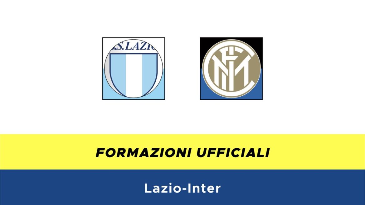 Lazio-Inter formazioni ufficiali