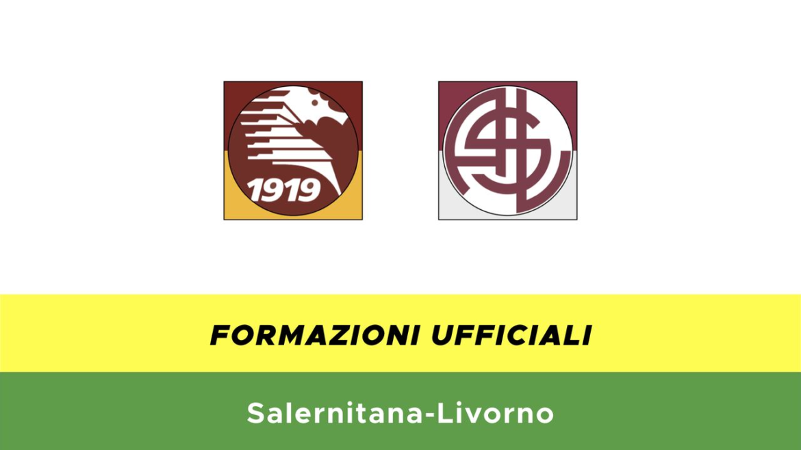 Salernitana-Livorno formazioni ufficiali