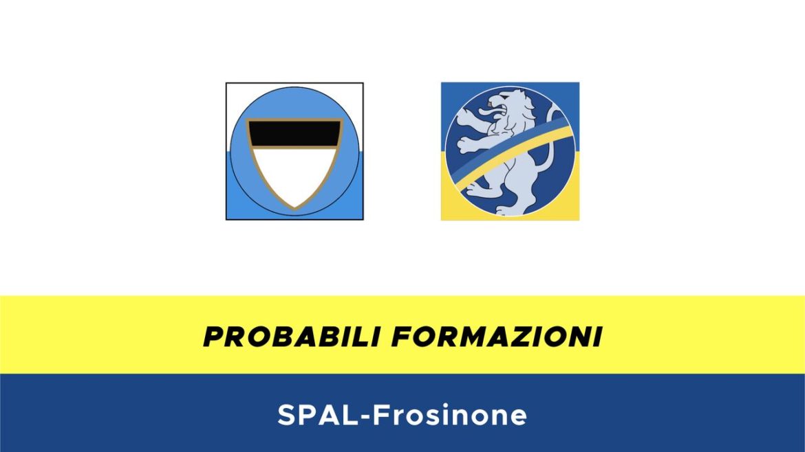 Spal-Frosinone probabili formazioni