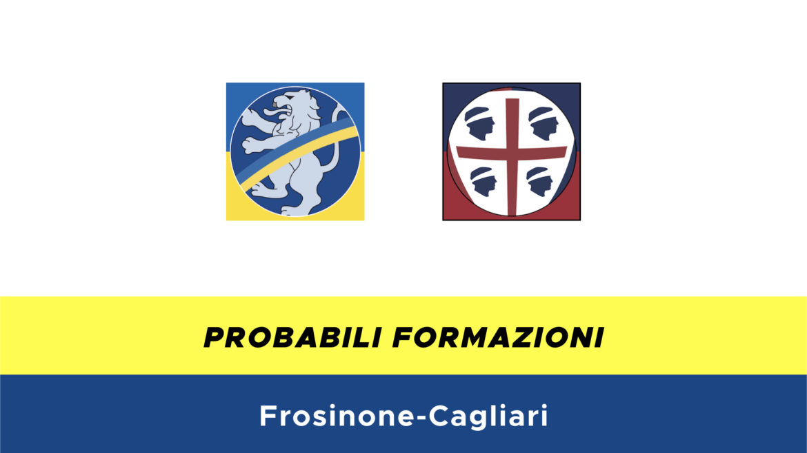 Frosinone-Cagliari probabili formazioni