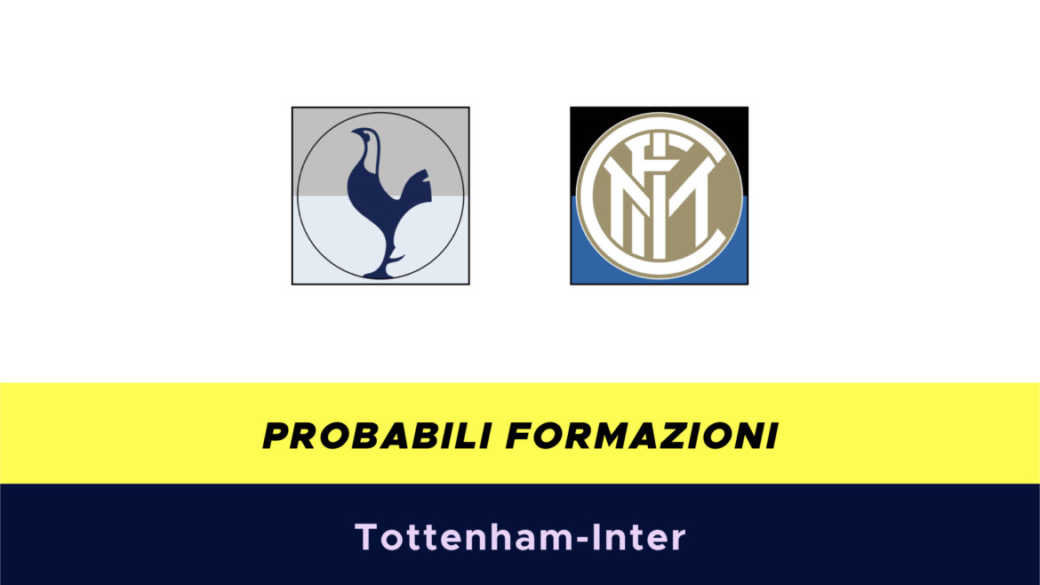 Tottenham-Inter probabili formazioni