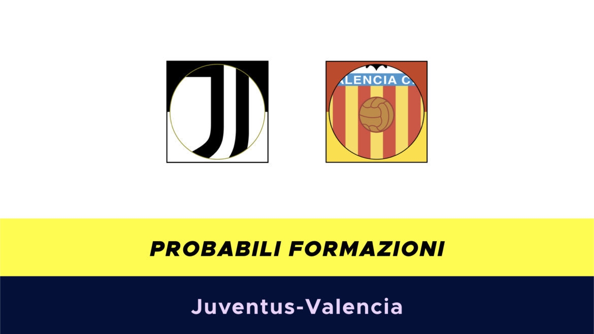 Juventus-Valencia probabili formazioni