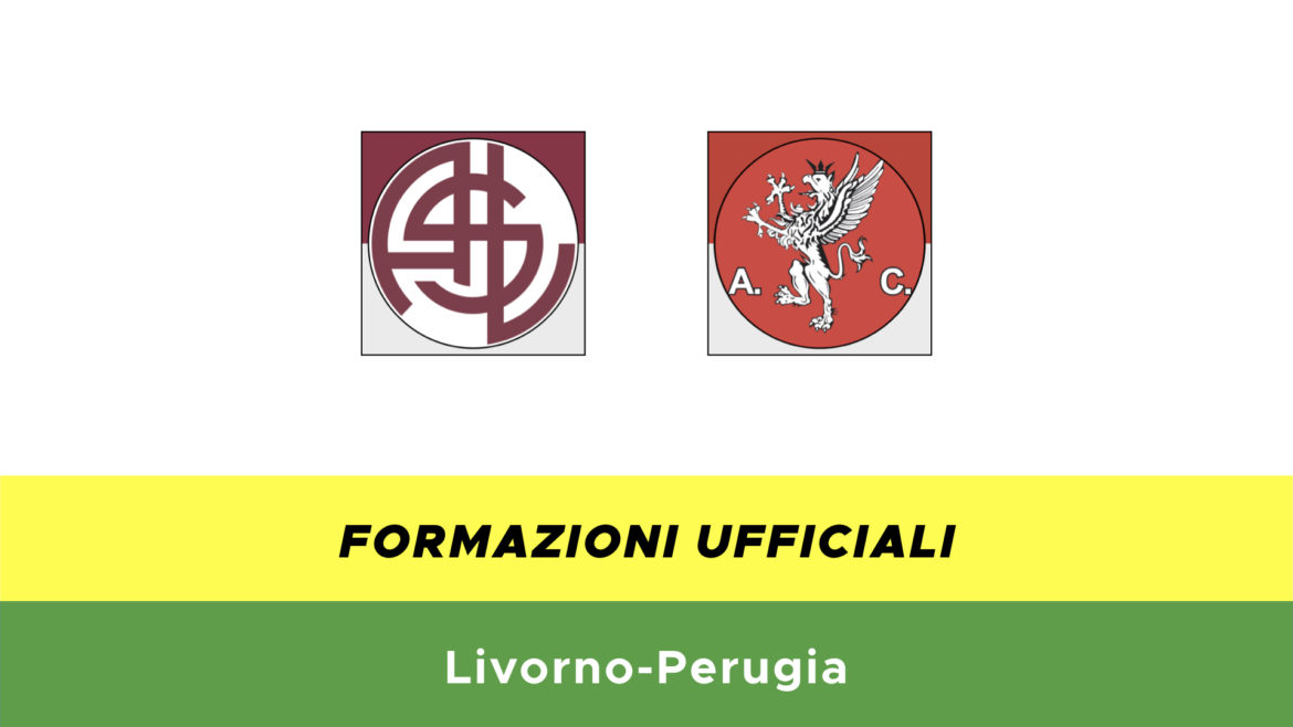 Livorno-Perugia formazioni ufficiali