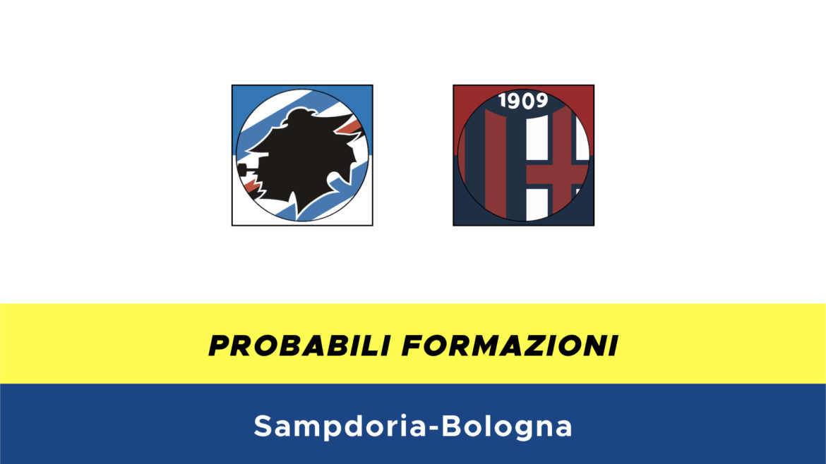 Sampdoria-Bologna probabili formazioni