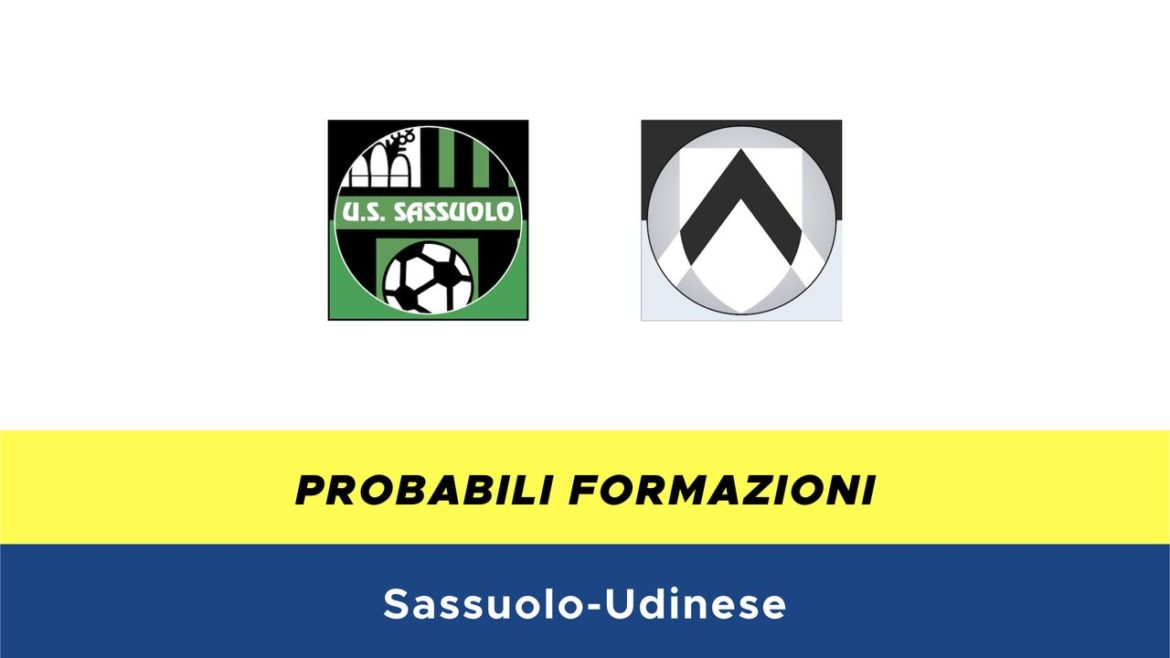 Sassuolo-Udinese probabili formazioni