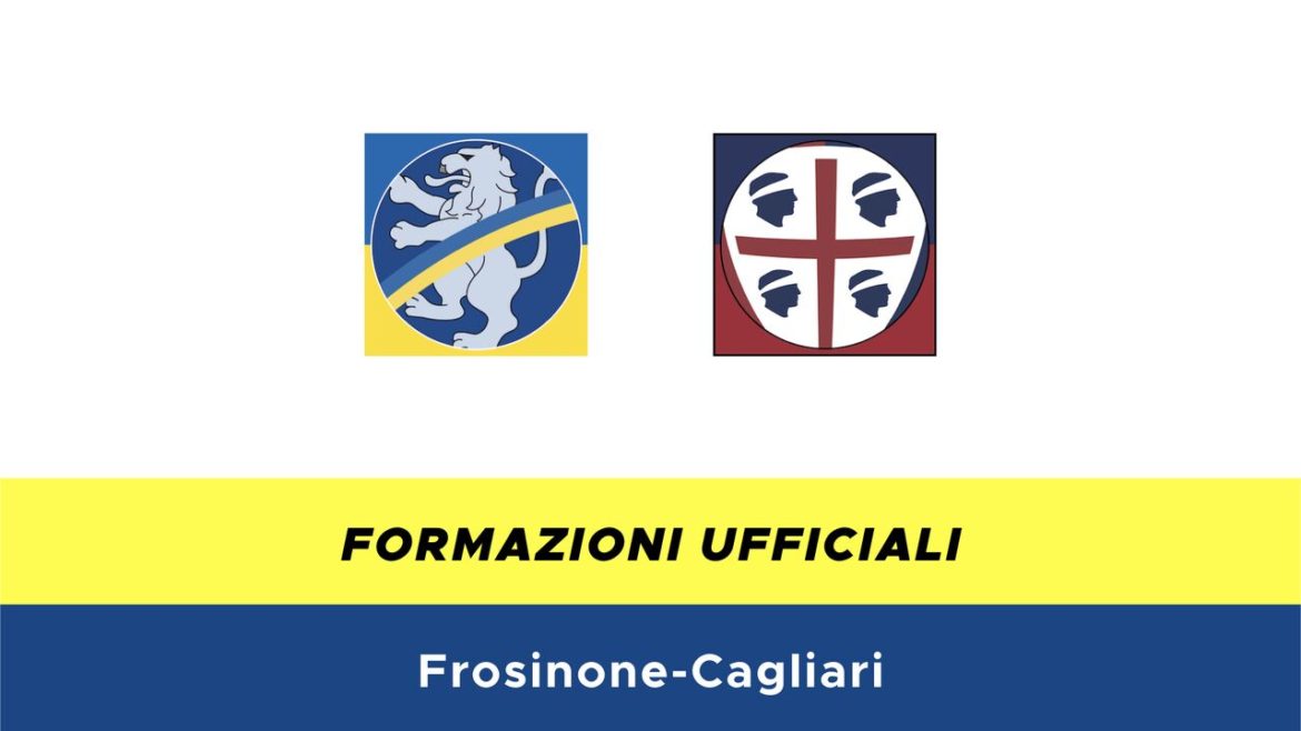 Frosinone-Cagliari formazioni ufficiali