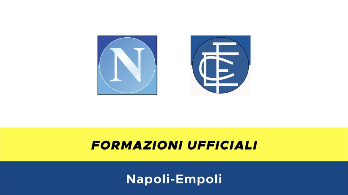 Napoli-Empoli formazioni ufficiali