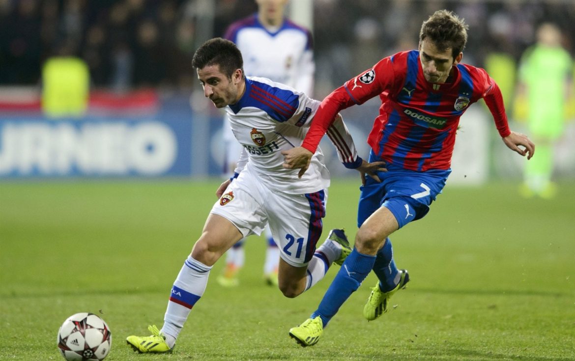 CSKA-Viktoria Plzen formazioni ufficiali