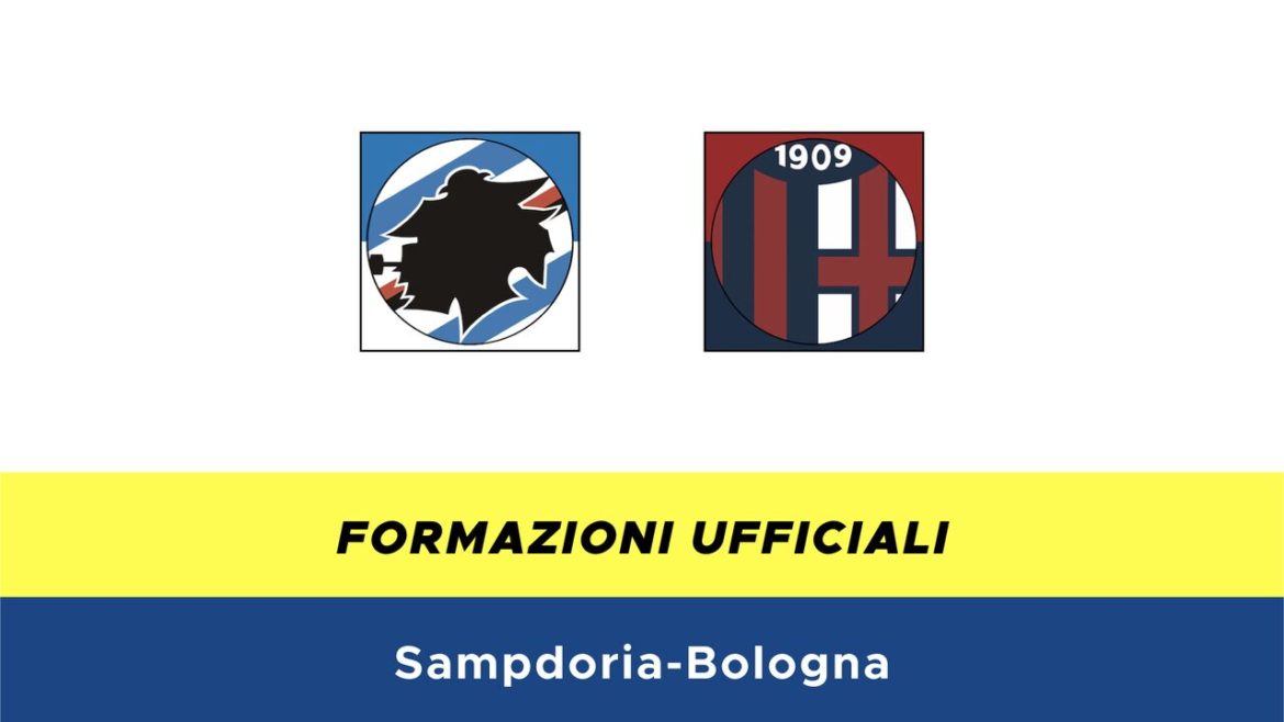 Sampdoria-Bologna formazioni ufficiali