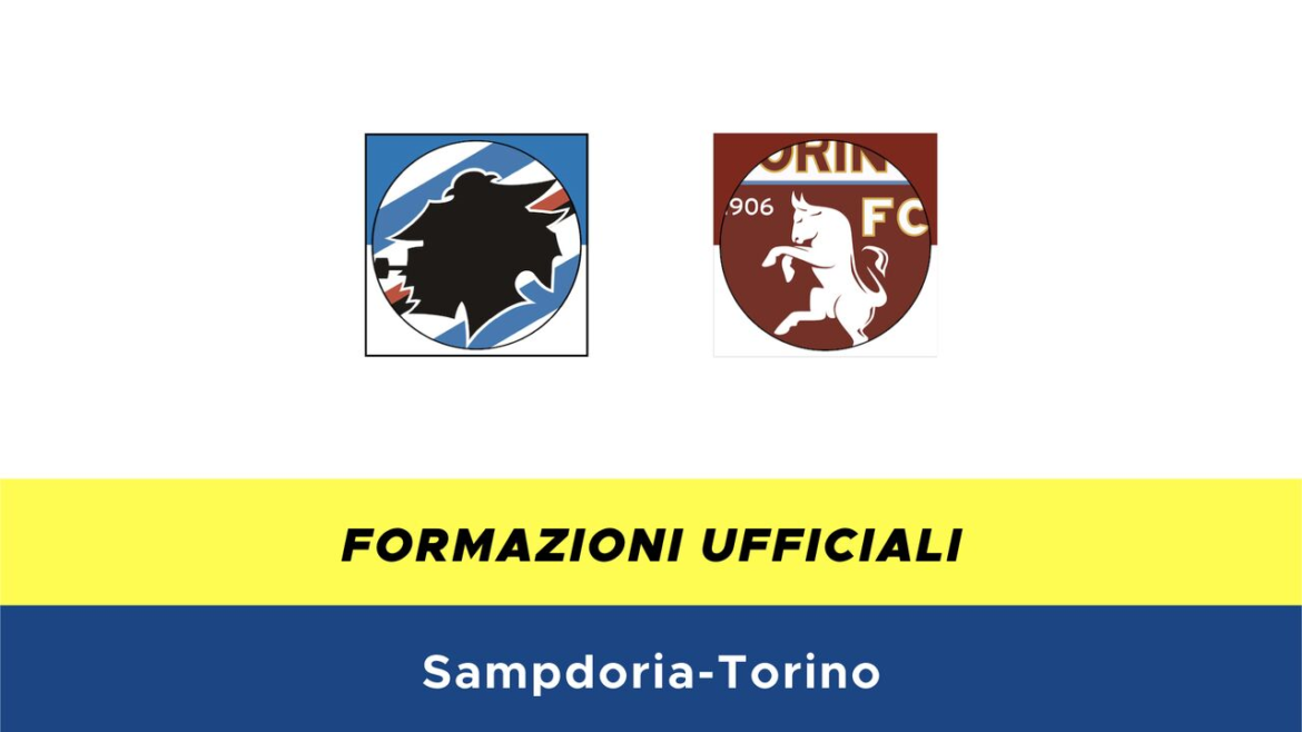 Sampdoria-Torino formazioni ufficiali