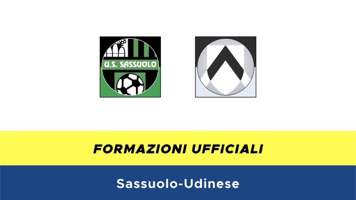 Sassuolo-Udinese formazioni ufficiali