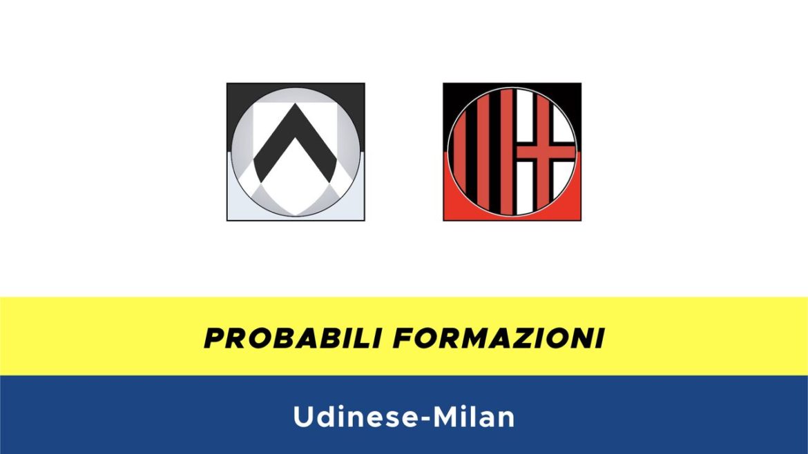 Udinese-Milan probabili formazioni