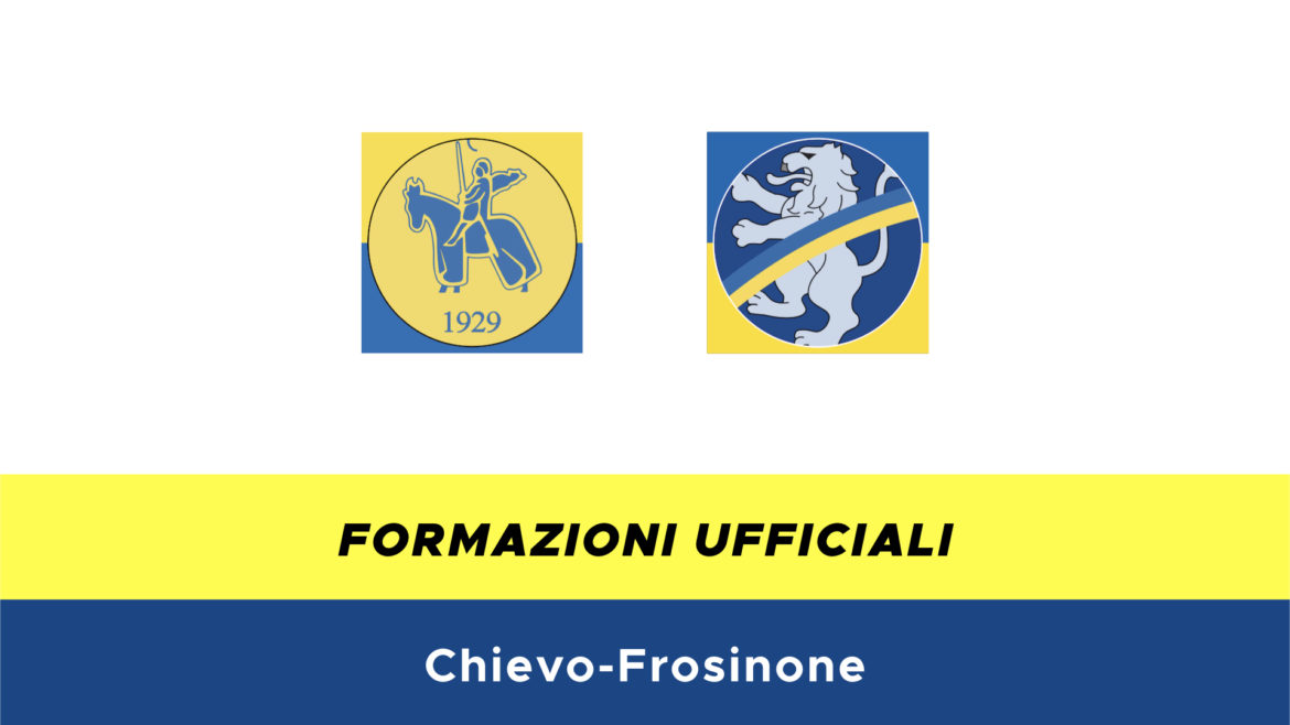 Chievo-Frosinone formazioni ufficiali
