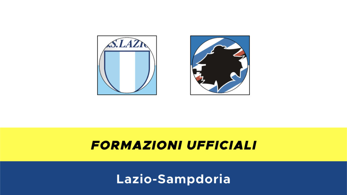 Lazio-Sampdoria formazioni ufficiali