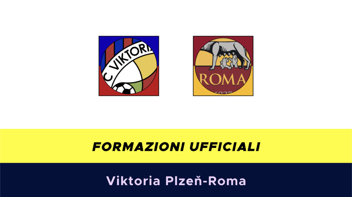 Viktoria Plzeň-Roma formazioni ufficiali