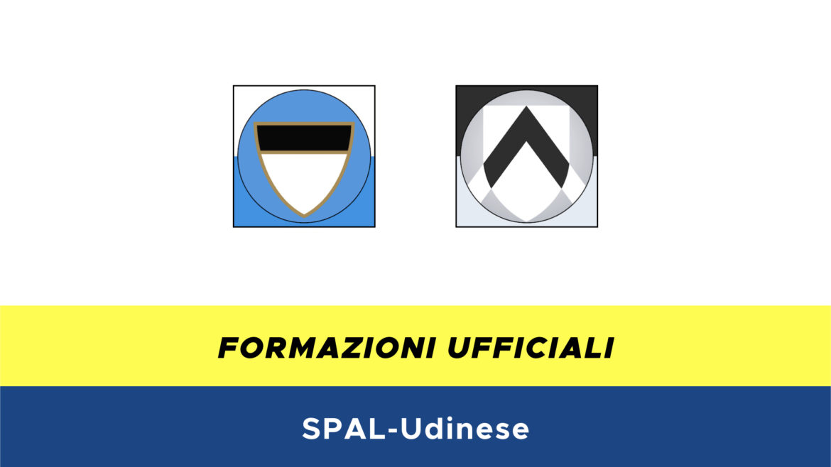 Spal-Udinese formazioni ufficiali