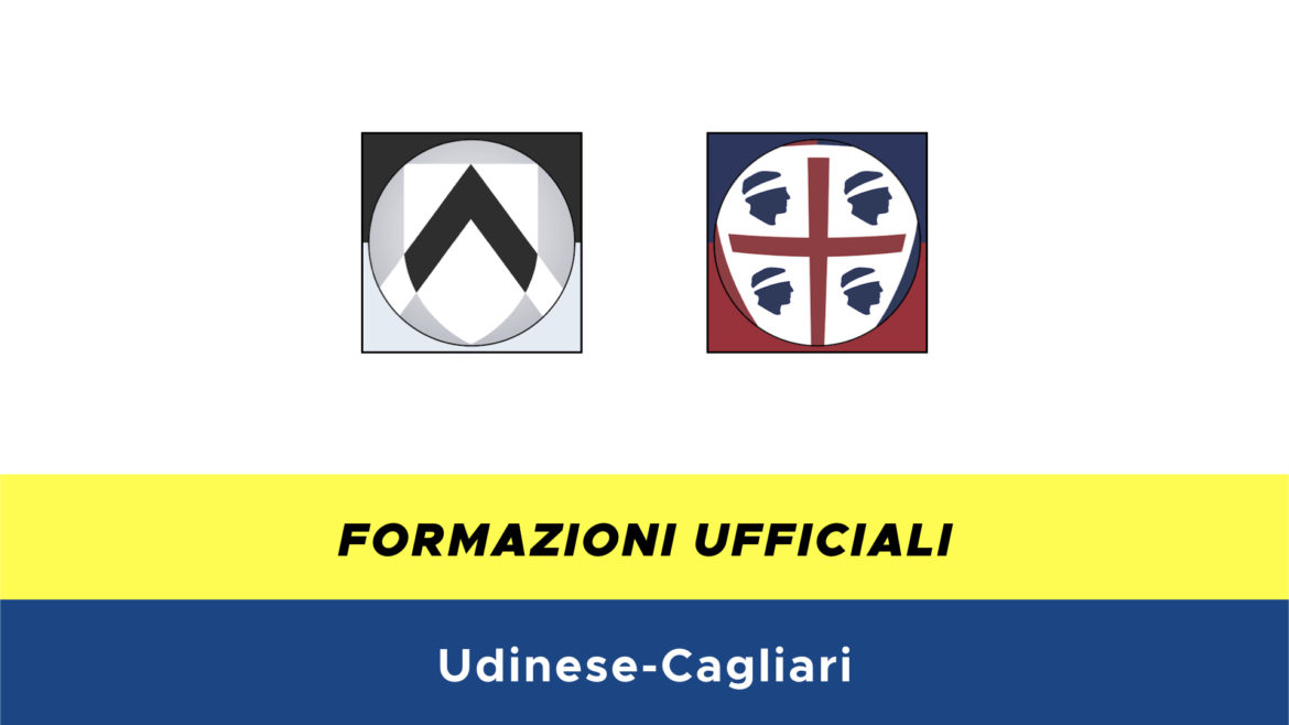 Udinese-Cagliari formazioni ufficiali