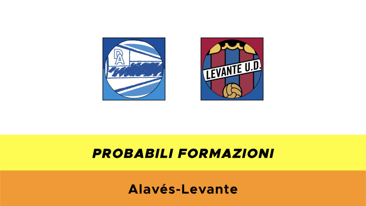 Alavés-Levante probabili formazioni