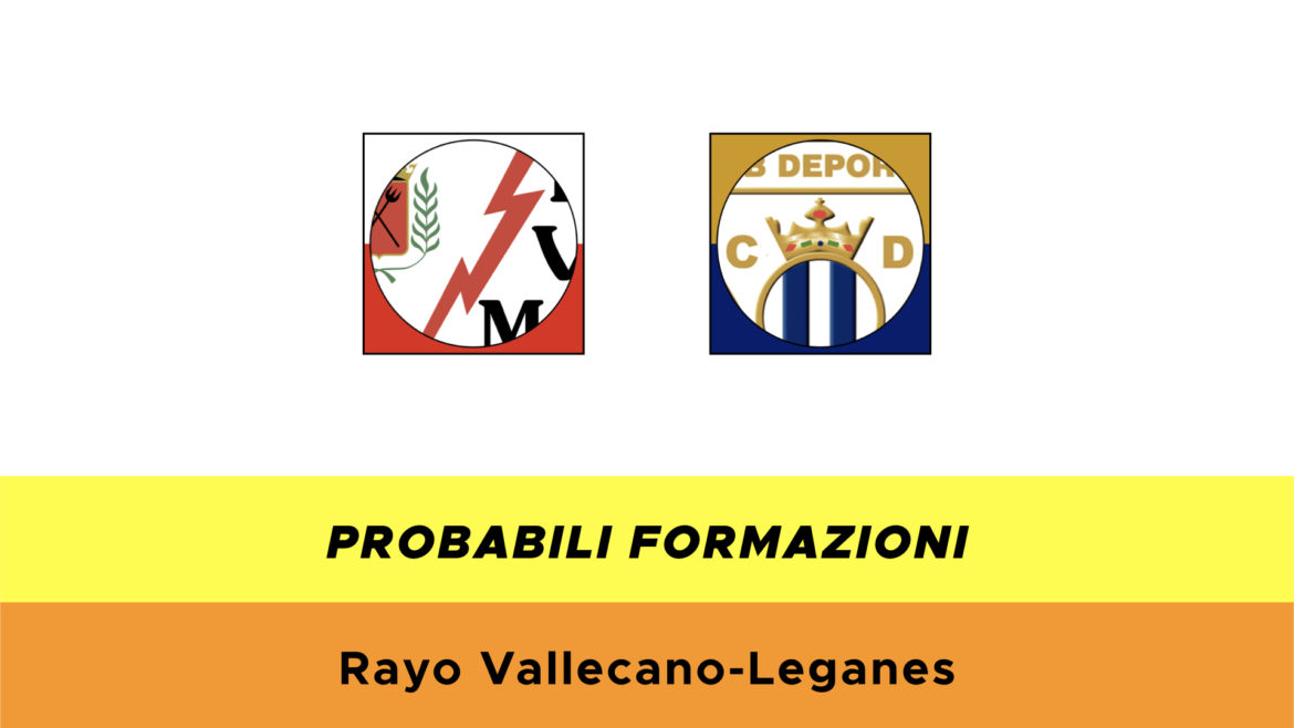 Rayo Vallecano-Leganés probabili formazioni