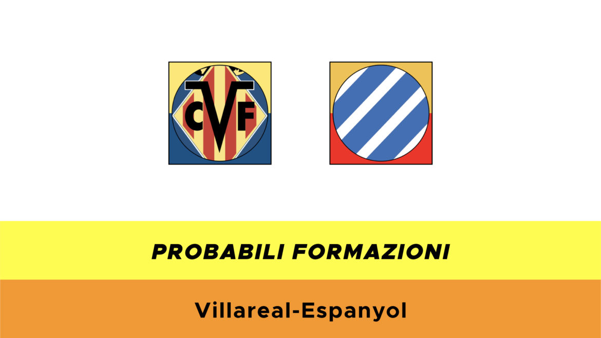 Villareal-Espanyol probabili formazioni
