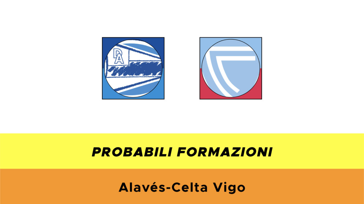 Alavés-Celta Vigo probabili formazioni