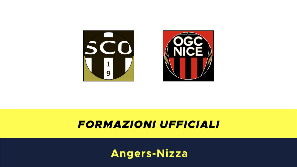 Angers-Nizza formazioni ufficiali